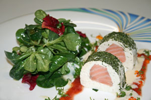 Creme-Fraiche-Lachs-Parfait Creme-Fraiche-Lachs-Parfait